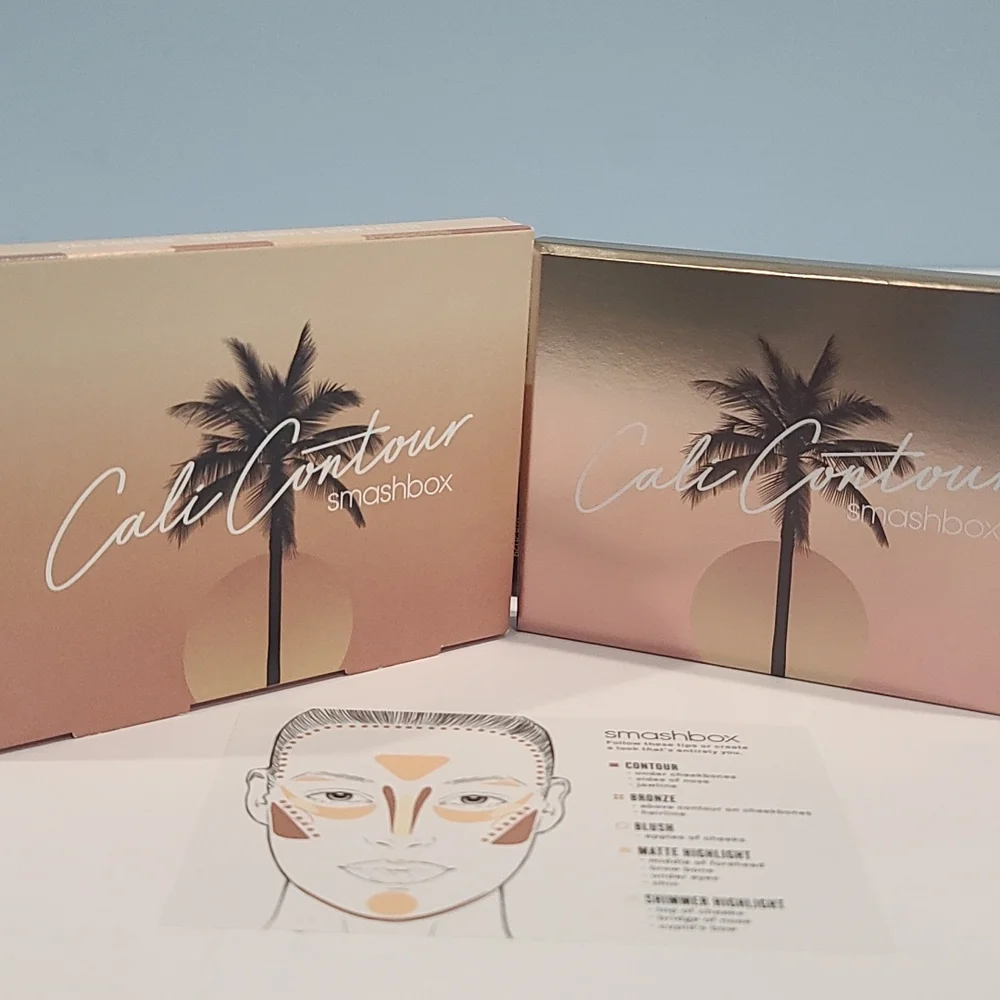 NIB ✅ SMASHBOX  Cali Contour Face Palette #MEDIUM - DARK ✨ BNIB